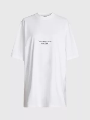 Calvin Klein Robe T-shirt BrodĂ©e â Image 6