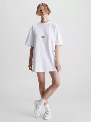 Calvin Klein Robe T-shirt Brodée