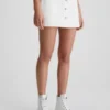 Calvin Klein Micro-jupe En Toile De Coton