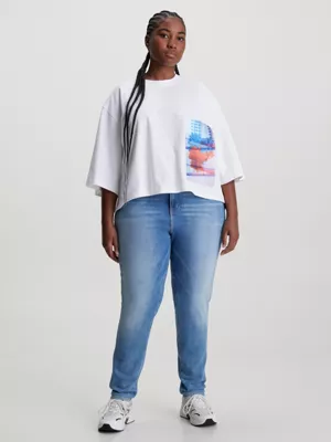 Calvin Klein Jean Skinny High Rise Grande Taille â Image 4