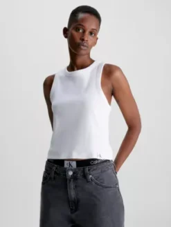 Calvin Klein Débardeur CÎtelé En Coton