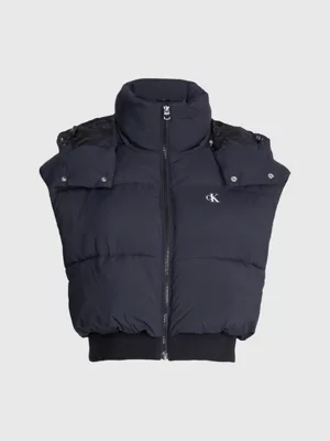 Calvin Klein Veste Courte Sans Manches En Doudoune Ă Capuche â Image 5
