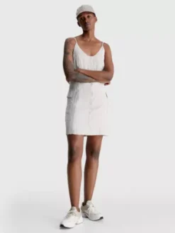 Calvin Klein Robe-débardeur Entièrement Boutonnée