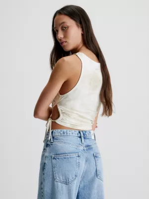 Calvin Klein Débardeur Tie Dye Ruché – Image 2