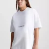 Calvin Klein T-shirt Boyfriend Grande Taille Avec Logo