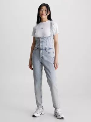 Calvin Klein Gilet Corset En Denim â Image 4