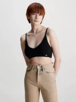 Calvin Klein Brassière En Maille De Coton