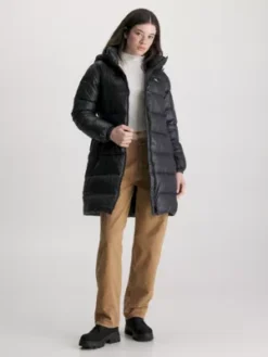 Calvin Klein Doudoune En Nylon Recyclé Avec Ceinture