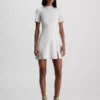 Calvin Klein Robe Logo Tape En Jersey Milano