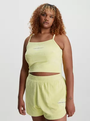 Calvin Klein Débardeur Slim En Tissu éponge – Image 2