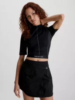 Calvin Klein Haut Slim élastique Ajouré