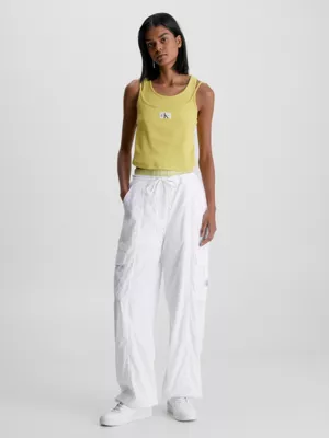 Calvin Klein Débardeur Double épaisseur Côtelé – Image 5