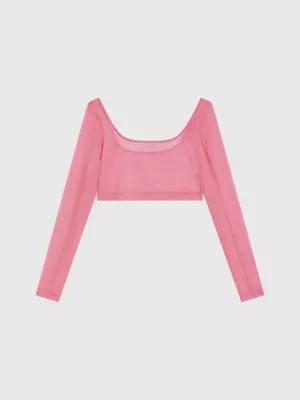 Calvin Klein DĂ©bardeur Slim Court En Maille â Image 7