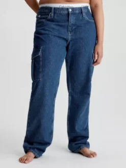 Calvin Klein Jean Low Rise Straight Utilitaire