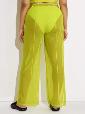 Calvin Klein Pantalon En Maille Superposée Avec Ceinture à Nouer - Pride – Image 3