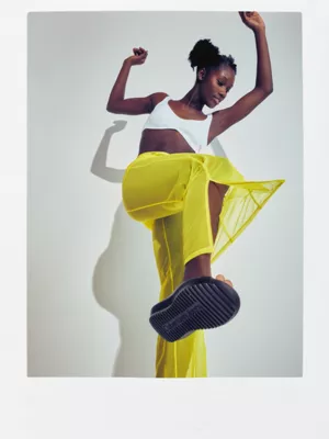 Calvin Klein Pantalon En Maille Superposée Avec Ceinture à Nouer - Pride – Image 6