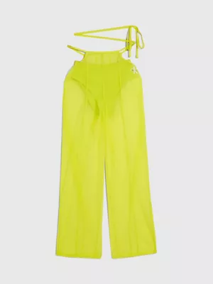 Calvin Klein Pantalon En Maille Superposée Avec Ceinture à Nouer - Pride – Image 7