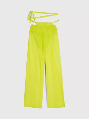 Calvin Klein Pantalon En Maille Superposée Avec Ceinture à Nouer - Pride – Image 8