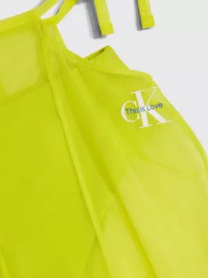 Calvin Klein Pantalon En Maille Superposée Avec Ceinture à Nouer - Pride – Image 9