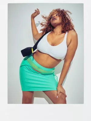 Calvin Klein Mini-jupe En Maille SuperposĂ©e - Pride â Image 6