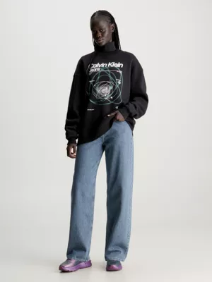 Calvin Klein Jean Relaxed Taille Haute â Image 5