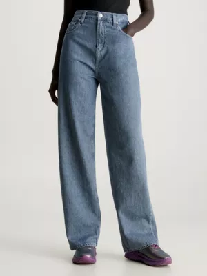 Calvin Klein Jean Relaxed Taille Haute