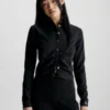 Calvin Klein Chemise Ajustée à Manches Longues