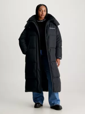 Calvin Klein Doudoune Longue Oversize Ă Capuche â Image 2