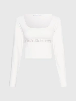 Calvin Klein Haut Ă Manches Longues En Jersey Milano â Image 6