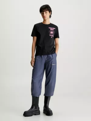 Calvin Klein T-shirt Relaxed Avec ImprimĂ© Dans Le Dos â Image 4