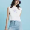Calvin Klein Débardeur Relaxed Avec Monogramme
