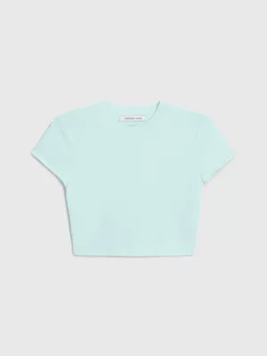 Calvin Klein Haut Ă Manches Courtes En Tricot â Image 6