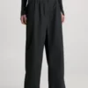 Calvin Klein Pantalon Ample Taille Haute