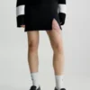 Calvin Klein Mini-jupe Slim Côtelée