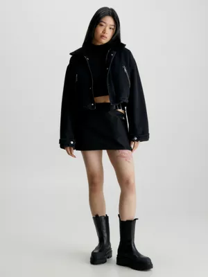 Calvin Klein Mini-jupe Brillante AjourĂ©e â Image 5