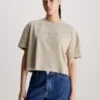 Calvin Klein T-shirt Boyfriend Avec Monogramme