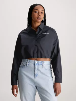 Calvin Klein Chemise Courte Ă Cordon De Serrage En Nylon â Image 2