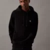 Calvin Klein Sweat à Capuche En Polaire De Mélange De Coton