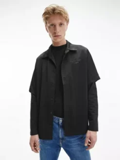 Calvin Klein T-shirt Relaxed Ă Manches Longues