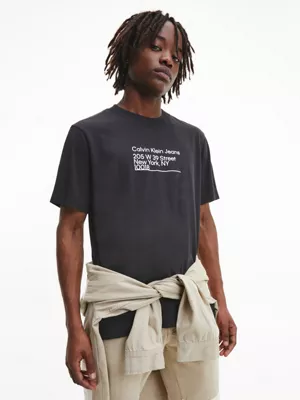 Calvin Klein T-shirt Relaxed En Coton Bio