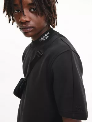 Calvin Klein T-shirt Relaxed En Tissu Ă©ponge De Coton â Image 5