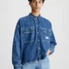 Calvin Klein Chemise Utilitaire En Jean En Denim Recyclé