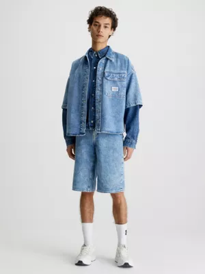 Calvin Klein Short Style Menuisier Relaxed En Denim â Image 5