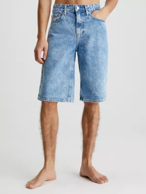 Calvin Klein Short Style Menuisier Relaxed En Denim