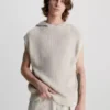 Calvin Klein Pull à Capuche Relaxed Sans Manches