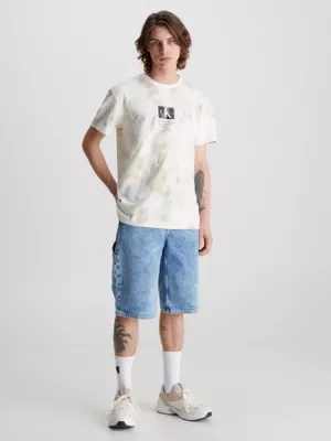 Calvin Klein T-shirt Tie Dye Avec Monogramme â Image 4