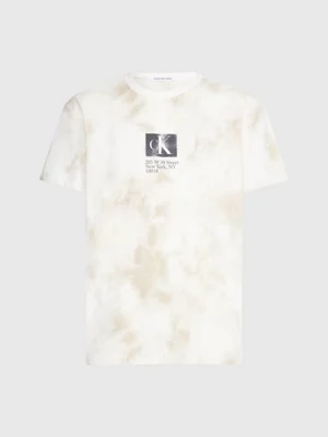 Calvin Klein T-shirt Tie Dye Avec Monogramme â Image 5