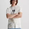 Calvin Klein T-shirt Tie Dye Avec Monogramme