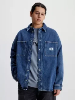 Calvin Klein Chemise Grande Taille En Denim