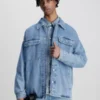 Calvin Klein Chemise Veste Relaxed En Jean